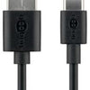 Enzo goobay usb-c laadkabel 3m zwart - 9550320