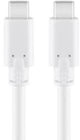 Enzo goobay usb-c - usb-c laadkabel 1m wit - 9550205