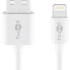 Enzo goobay usb-lightning laadkabel 1m wit - 9550380