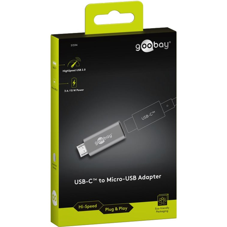 Goobay USB-C naar Micro-USB Adapter