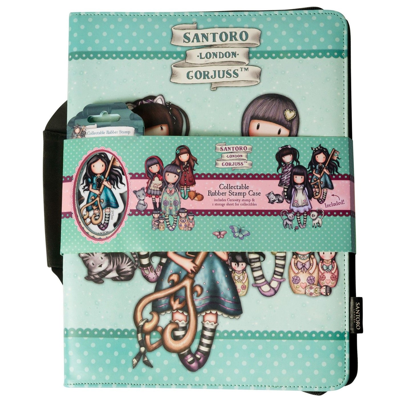 Studio light • gorjuss storage case + curiosity stamp pocket sheet