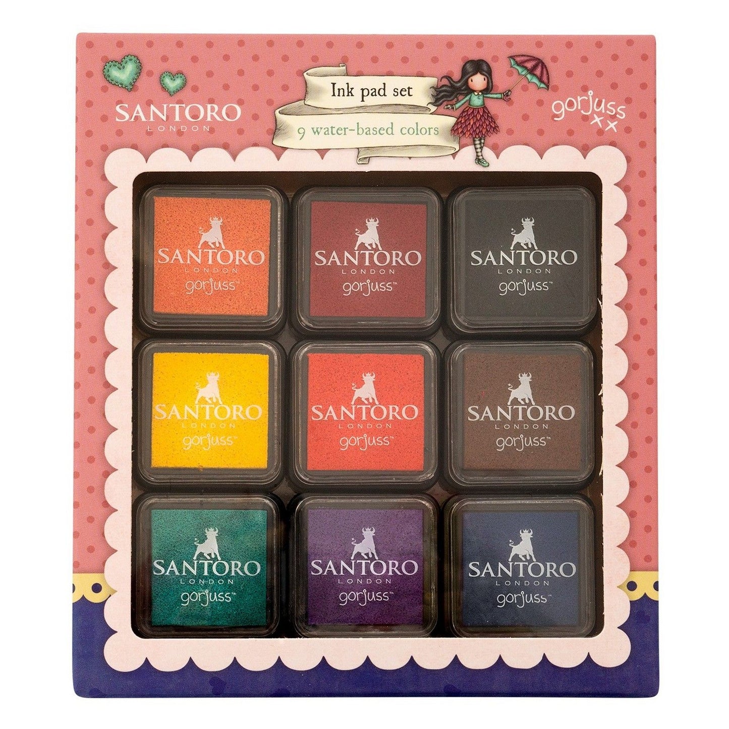Studio light • gorjuss essentials ink pads 9 colors