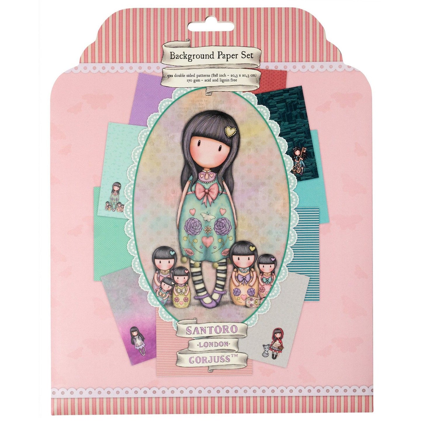 Studio light • gorjuss paper set 5x2 double-sided designs