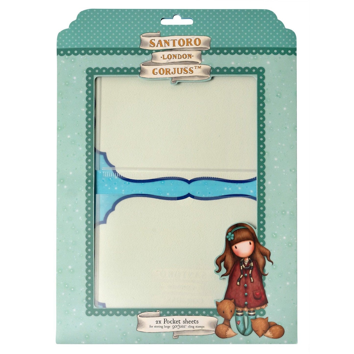 Studio light • gorjuss storage sheet for large cling stamps