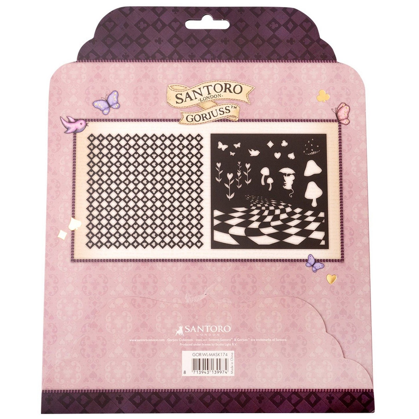 Studio light • gorjuss lost in wonderland mask 2 designs