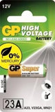Gp 23a 12 volt alkaline blister 1 3011960