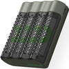 Gp batterijlader usb 2h met 4x2600ma aa batterij - 3503070