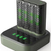 Gp batterijlader usb 2h met 4x2600ma aa batterij + dock - 3503072