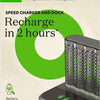 Gp batterijlader usb 2h met 4x2600ma aa batterij + dock - 3503072