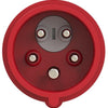 Gp cee 5p 32a 400v opb wcd rood met pennen en fasewisselaar - 6313178
