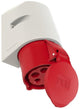 Gp cee 5p 32a 400v opbouw wcd rood - 6313174