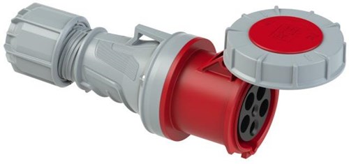 Gp cee 5p 63a 400v contra rood ip-67 - 6313182