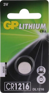 Gp cr1216 lithium 3 volt blister 1 3212285 - afbeelding 1