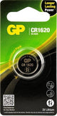 GP - CR1620 Lithium-knoopcel 3V 1PK