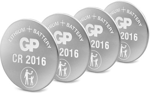 Gp cr2016 lithium 3volt blister 4 3212335