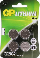 Lynx - CR2032 Lithium-knoopcellen 3V 4PK - afbeelding 1