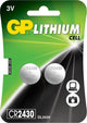Gp cr2430 lithium 3volt blister 2