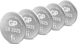 Gp cr2025 lithium 3volt blister 5 - 3212344 - afbeelding 2