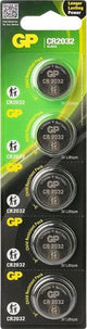 Gp cr2032 lithium 3volt blister 5 - 3212345