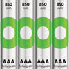Gp oplaadbare aaa-batterijen 850mah nimh 4pk