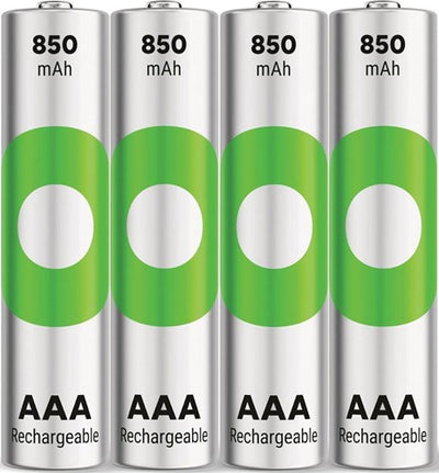 Gp nimh oplaadbare batterij aaa 850ma blister(4) - 3311412