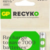 Gp oplaadbare aaa-batterijen 850mah nimh 4pk