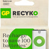 Gp nimh oplaadbare batterij e 9v 200ma blister(1) - 3311480