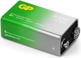 Gp super alkaline 9 volt 6lr61 1604a 3012425 - afbeelding 2