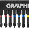 Graphite bitset 10-delig lang in houder met haak - 6480220
