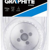 Graphite gatenboor 76 x 38 mm - 6480380