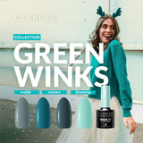 Claresa uv led gellak 5ml green winks 2 - afbeelding 2