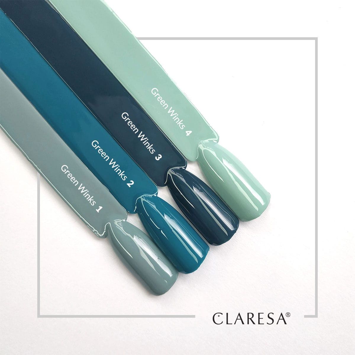 Claresa uv led gellak 5ml green winks 4