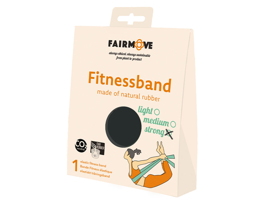 Fairzone fitnessband - strong - zwart