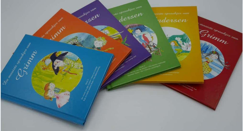 Deltas de mooiste sprookjes van grimm 6 sprookjes boeken in 1 pakket
