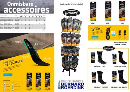 Grisport inlegzool medium 1000031 | zwart | maat 46 - 00.048.184.46