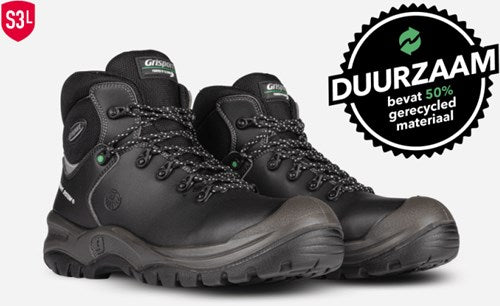 Grisport safety 103 duurzame veiligheidsschoen s3l | zwart | maat 44 - 8713458009793