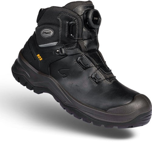 Grisport safety 903l 33348 boa s3 | zwart | maat 43 - 8713458015091