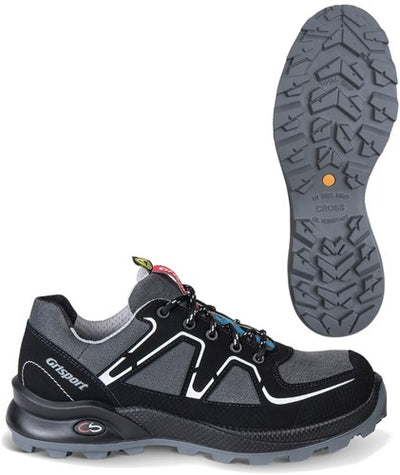 Grisport safety cross safety ariel 33601 dames laag s3 grijs zilver - maat 40 - 00.049.006.40