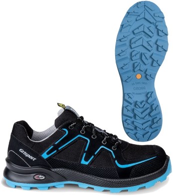 Grisport safety cross safety enduro 33604 laag s3 grijs blauw - maat 40 - 00.049.009.40