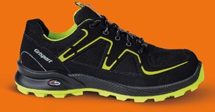Grisport safety cross safety xtrail 3365 laag s3 zwart lime - maat 40 - 00.049.010.40