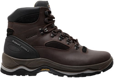 Grisport tiben mid leer gevoerd 11207 | bruin | maat 37 - 13.048.048.37