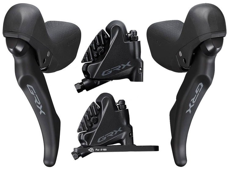 Shimano grx bl st-rx600+br-rx400 1x11-speed disc brake set