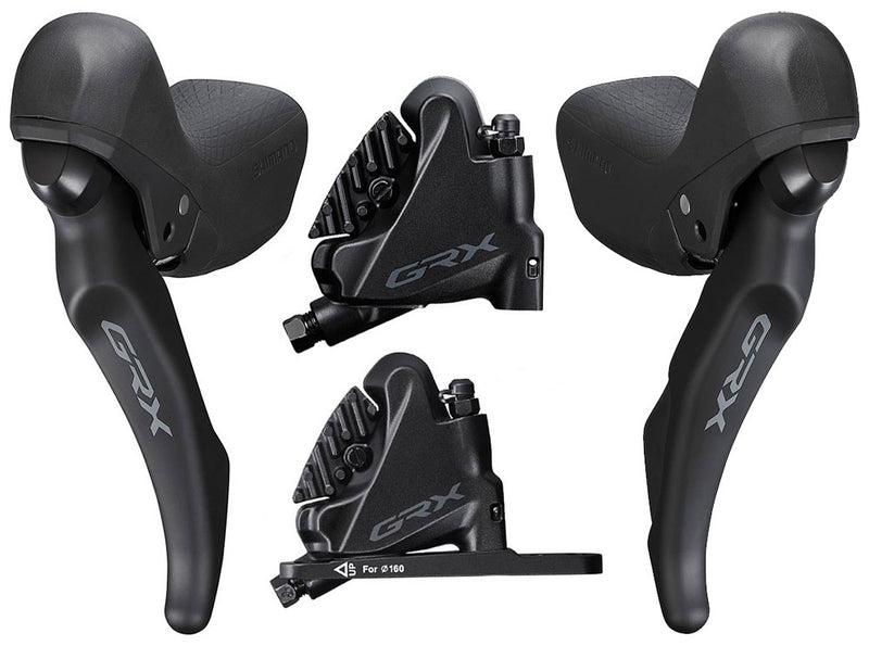 Shimano grx bl st-rx600+br-rx400 1x11-speed disc brake set