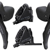 Shimano rx st-rx600+br-rx400 2x11-speed disc brake set