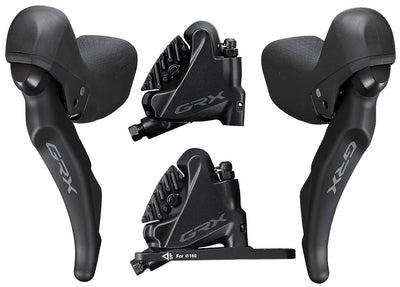 Shimano rx st-rx600+br-rx400 2x11-speed disc brake set