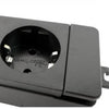 Enzo gst18© compatible tafelcontactdoos ra 3v doorvoer m-f - 6872002