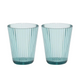 Pic gusta beker blauw 300ml 2 stuks