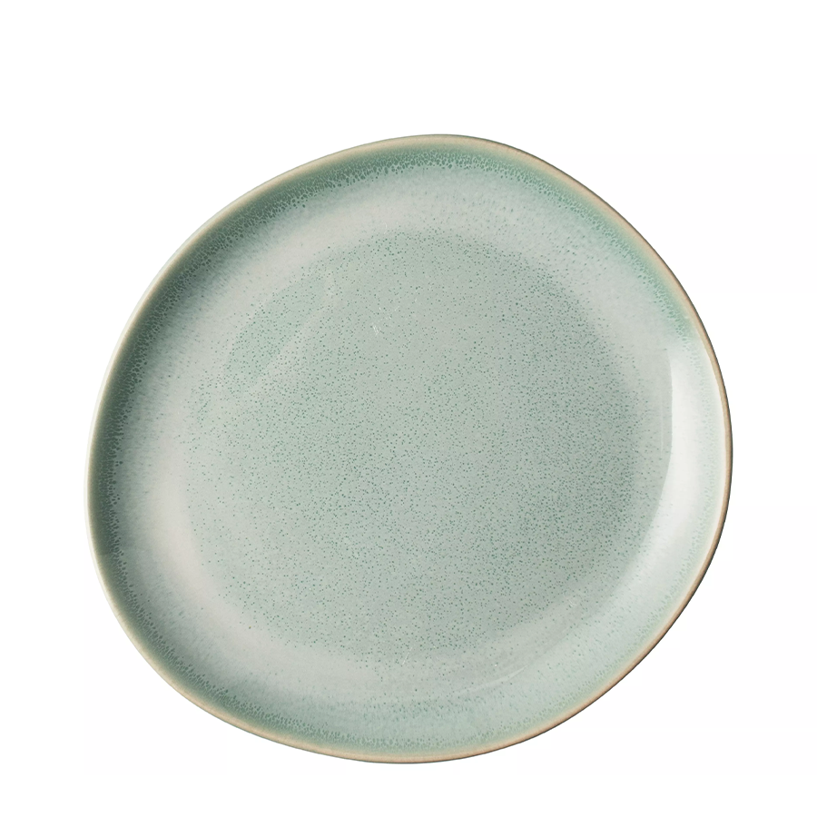 Gusta bord blauw 20,5x19cm