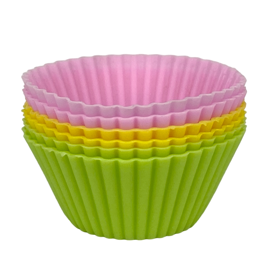 Gusta cupcakevorm siliconen 6 stuks