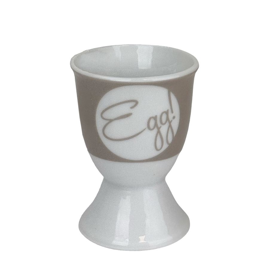 Gusta eierdopje taupe